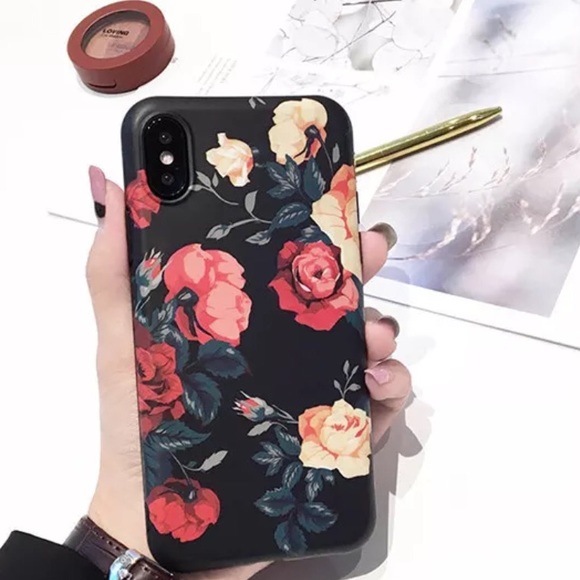 Rose print iPhone case - Picture 3 of 8